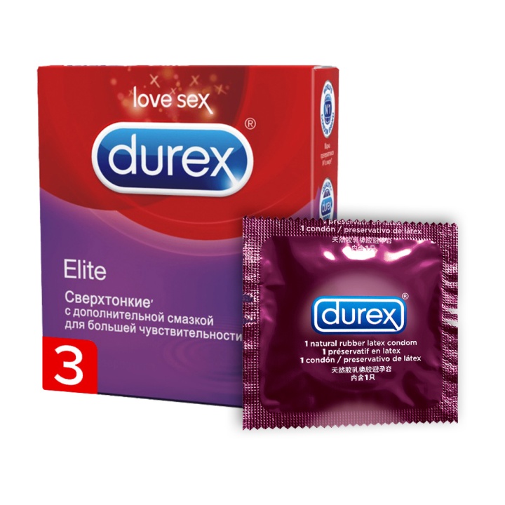 Презервативы "Durex" Elite №3